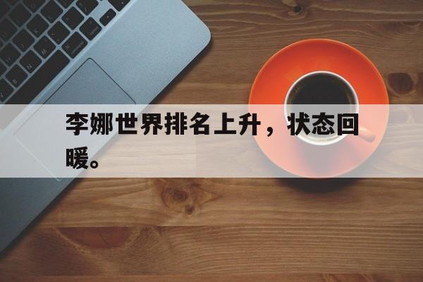 李娜世界排名上升，状态回暖。